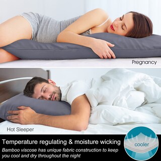 Foto 3 | Foto 3 | Funda De Almohada Corporal Bedelite Rayon Hecha De Bambú - Venta Internacional.