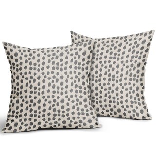 Foto 2 | Foto 2 | Juego de 2 Fundas de Almohada Sweetshow color Gris Crema 40 X 40 cm Lino - Venta Internacional
