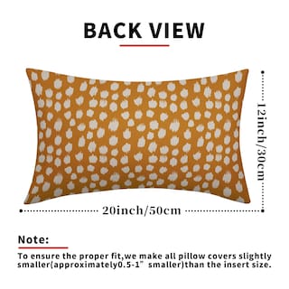 Foto 4 | Foto 4 | Fundas de Almohada Sweetshow con Lunares Amarillo Mostaza y Crema - Venta Internacional