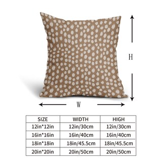 Foto 5 | Foto 5 | Fundas de Almohada Sweetshow con Lunares Marrones y Crema - Venta Internacional