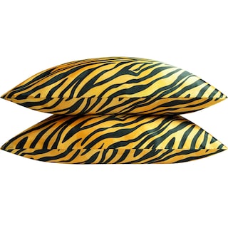 Foto 5 | Foto 5 | Fundas de Almohada Ntbay Satin King Tamaño 20 x 36 Pulgadas Amarillo y Negro - Venta Internacional