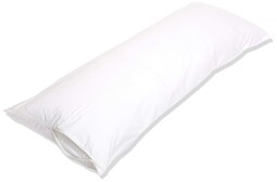 Funda De Almohada Amazon Basics, 100% Algodón, Para Almohada Corporal, Color Blanco - Venta Internacional.