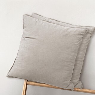 Foto 1 | Foto 1 | Funda De Cojín Moomee, 100% Algodón Lavado, 45 X 45 Cm - Venta Internacional.