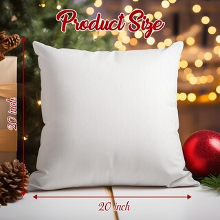 Foto 7 | Foto 7 | Juego De 4 Fundas De Almohada Brightown Christmas, 50 X 50 Cm, Poliéster - Venta Internacional.