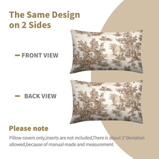 Foto 4 | Foto 4 | Juego de Fundas de Almohada Vintage 30 X 50 Cm - Venta Internacional