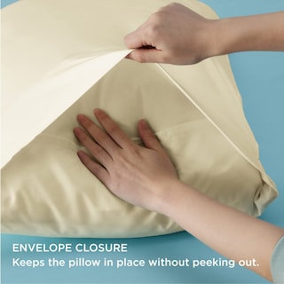 Foto 6 | Foto 6 | Juego De 2 Fundas De Almohada Bedsure Cooling Queen Size, Color Crema - Venta Internacional.