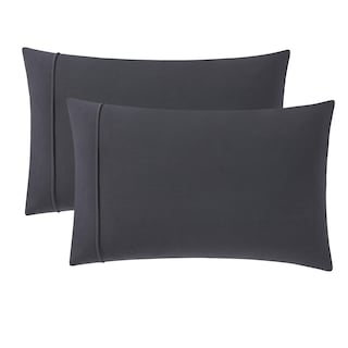 Foto 2 | Foto 2 | Set De Fundas De Almohada Sweet Home Collection Frannel King Grey X2 - Venta Internacional.