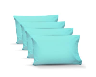 Foto 1 | Foto 1 | 4 Fundas De Almohada Rebeca Algodón Percal 200 Agua Estándar