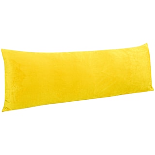 Foto 1 | Foto 1 | Funda De Almohada Ntbay De Terciopelo Supersuave, 20 X 54 Cm, Color Amarillo - Venta Internacional.