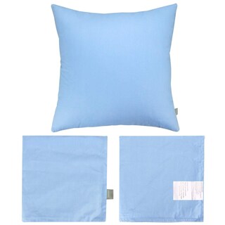 Foto 7 | Foto 7 | Funda De Cojín Thmyo, 100% Algodón, 50 X 50 Cm, Azul Cielo, Paquete De 4 - Venta Internacional.