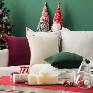 Foto 4 | Foto 4 | Fundas De Almohada Miulee De Terciopelo Suave Y Liso, 50 X 50 Cm, Juego De 2 - Venta Internacional.