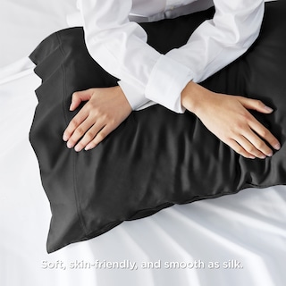 Foto 4 | Foto 4 | Juego De 2 Fundas De Almohada Bedsure Cooling Queen Size, Color Negro - Venta Internacional.