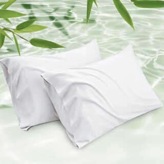 Foto 1 | Foto 1 | Juego De 2 Fundas De Almohada Bedsure Cooling Queen Size, Color Blanco - Venta Internacional.