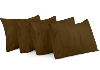 Foto 1 | Foto 1 | Funda De Almohada Utopia Bedding Tamaño Queen, 20 X 30 Cm, Paquete De 4 Unidades, Color Moca - Venta Internacional.