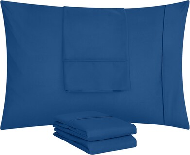 Foto 5 | Foto 5 | Funda De Almohada Utopia Bedding Queen, Paquete De 4 Unidades, Microfibra, 50 X 75 Cm - Venta Internacional.