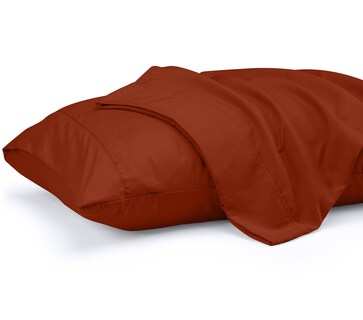 Foto 1 | Foto 1 | Pack De 2 Fundas De Almohada Utopia Bedding Queen, Color Naranja, 50 X 75 Cm - Venta Internacional.