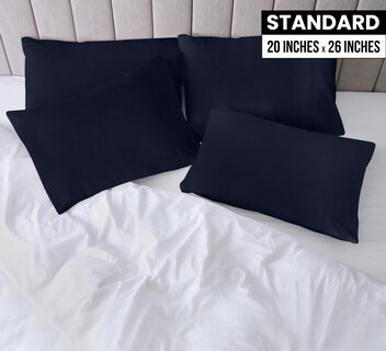 Foto 2 | Foto 2 | Fundas De Almohada Utopia Bedding Estándar De 20 X 26 Cm, Paquete De 12 Unidades, Color Azul Marino - Venta Internacional.