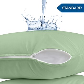 Foto 2 | Foto 2 | Protectores De Almohada Utopia Bedding Impermeables (paquete De 2) Estándar - Venta Internacional.