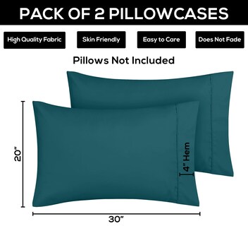 Foto 4 | Foto 4 | Fundas De Almohada Utopia Bedding Queen, 50 X 75 Cm, 2 Unidades - Venta Internacional.