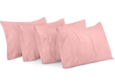 Foto 1 | Foto 1 | Fundas De Almohada Utopia Bedding Tamaño King, 20 X 40 Cm, Paquete De 4 Unidades, Color Rosa - Venta Internacional.