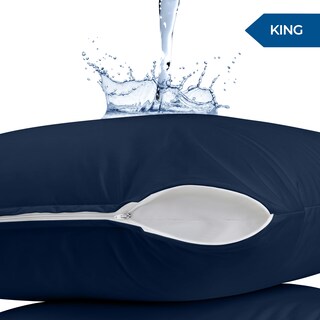Foto 2 | Foto 2 | Protectores De Almohada Utopia Bedding Impermeables (paquete De 2) King - Venta Internacional.