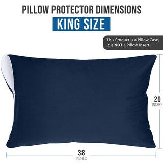 Foto 3 | Foto 3 | Protectores De Almohada Utopia Bedding Impermeables (paquete De 2) King - Venta Internacional.