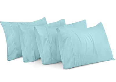 Foto 1 | Foto 1 | Fundas De Almohada Utopia Bedding Estándar De 20 X 26 Cm, Paquete De 4 Unidades, Color Azul Spa - Venta Internacional.