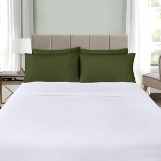 Foto 7 | Foto 7 | Fundas De Almohada Utopia Bedding Queen, Paquete De 4 Unidades, Microfibra, Color Oliva - Venta Internacional.