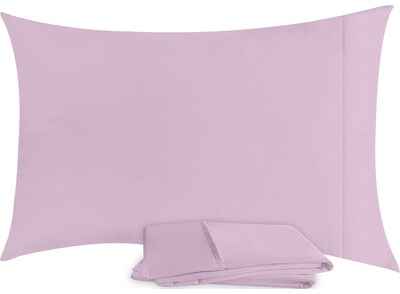 Foto 2 | Foto 2 | Fundas De Almohada Utopia Bedding King De 50 X 100 Cm, Paquete De 2 Unidades, Color Lavanda - Venta Internacional.