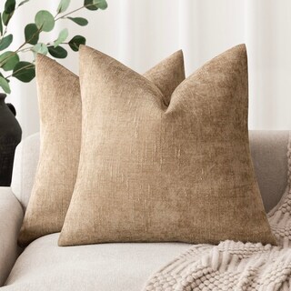 Foto 1 | Foto 1 | Fundas De Almohada Foindtower De Felpilla Texturizada, 50 X 50 Cm, Paquete De 2 - Venta Internacional.