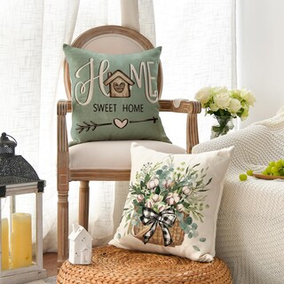 Foto 4 | Foto 4 | Fundas De Cojín Avoin Colorlife Bless Our Home Farmhouse - Venta Internacional.