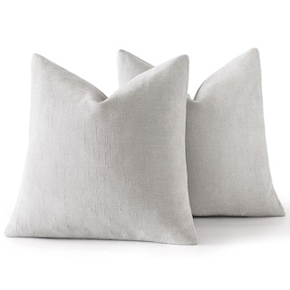Foto 6 | Foto 6 | Fundas De Cojín Decorativas Miulee, Felpilla, 45 X 45 Cm, Gris Y Blanco - Venta Internacional.