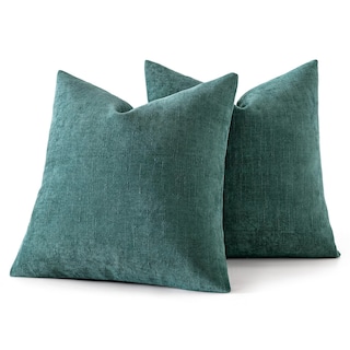 Foto 6 | Foto 6 | Fundas De Cojín Decorativas Miulee, Felpilla, 45 X 45 Cm, Color Verde Azulado - Venta Internacional.