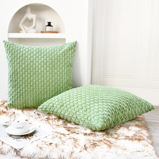 Foto 2 | Foto 2 | Fundas De Cojín Calitime Comfy De Pana, Paquete De 2 Unidades, 45 Cm - Venta Internacional.