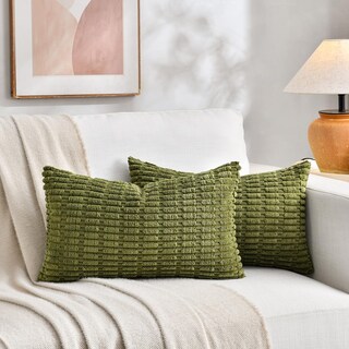 Foto 5 | Foto 5 | Fundas De Cojín Fancy Homi Boho, Color Verde Musgo, 30 X 50 Cm, 4 Unidades - Venta Internacional.