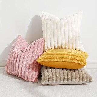 Foto 5 | Foto 5 | Juego De 2 Fundas De Cojín Decoruhome, Piel Sintética, 22 X 22 Cm - Venta Internacional.