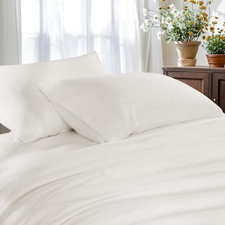 Foto 7 | Foto 7 | Juego De Fundas De Almohada Sonoro Kate 100% Lino Francés, 20 X 30 Cm, Blanco, X2 - Venta Internacional.