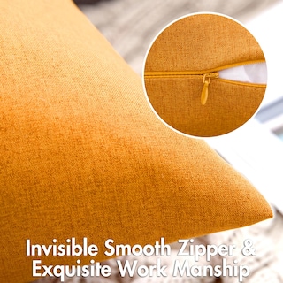 Foto 3 | Foto 3 | Fundas De Almohada Miulee Impermeables De Lino Sintético De 40 X 40 Cm, Paquete De 2 - Venta Internacional.