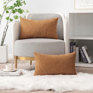 Foto 5 | Foto 5 | Fundas De Almohada Miulee De Chenilla Marrón, 30 X 50 Cm, Paquete De 2 - Venta Internacional.