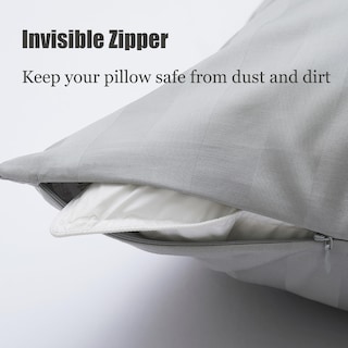 Foto 4 | Foto 4 | Protectores De Almohada Shunjie.home, 100% Algodón, 600 Hilos, Satén, 20 X 26 Cm - Venta Internacional.