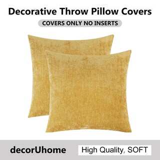 Foto 6 | Foto 6 | Juego De 2 Fundas De Cojín Decoruhome, 24 X 24 Cm, Felpilla - Venta Internacional.