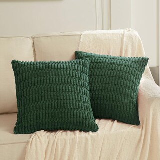 Foto 1 | Foto 1 | Fundas De Cojín Fancy Homi Boho, Color Verde Oscuro, 66 X 66 Cm, Paquete De 2 - Venta Internacional.