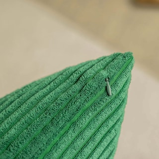 Foto 5 | Foto 5 | Fundas De Almohada Home Brilliant Corduroy De 60 X 60 Cm, 2 Unidades, Color Verde Musgo - Venta Internacional.