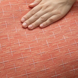 Foto 4 | Foto 4 | Fundas De Almohada Mandioo De Lino De Arpillera, 40 X 40 Cm, Paquete De 2 Unidades, Color Rojo - Venta Internacional.