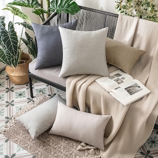 Foto 5 | Foto 5 | Fundas De Almohada Miulee Decorativas Para Exteriores, Impermeables, 50 X 50 Cm - Venta Internacional.