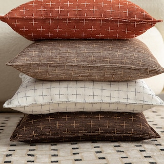 Foto 5 | Foto 5 | Fundas De Almohada Mandioo De Lino De Arpillera, Estilo Moderno, Granja, 40 X 40 Cm - Venta Internacional.