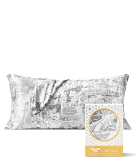 Foto 1 | Foto 1 | Funda De Almohada Kitsch Wonder Woman, Satinada, Tamaño King, 19 X 36 Cm - Venta Internacional.