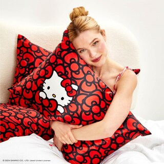 Foto 7 | Foto 7 | Funda De Almohada Kitsch X Hello Kitty Sea Of Bows Satin Queen - Venta Internacional.