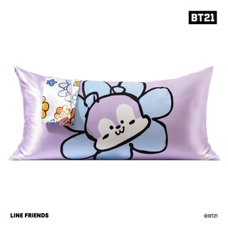 Foto 2 | Foto 2 | Funda De Almohada De Satén Kitsch X Bt21 (mang) Para Almohada King Size - Venta Internacional.