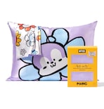 Funda De Almohada De Satén Kitsch X Bt21 (mang) Para Cabello Y Piel - Venta Internacional.